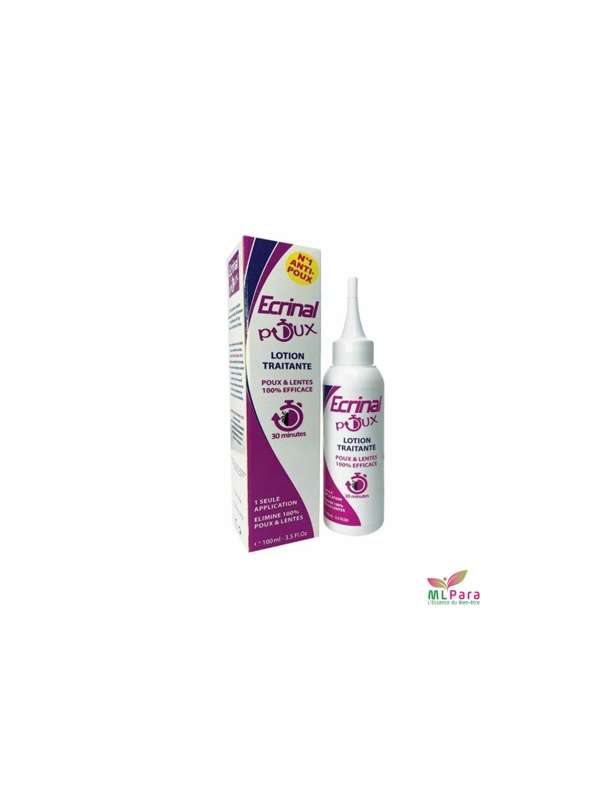 ECRINAL lotion traitante anti poux 100 ml ref:154