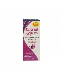 ECRINAL anti-poux vaporisateur repulsif 75 ml ref:635