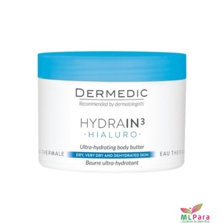 DERMEDIC HYDRAIN 3 CREME BEURRE ULTRA-HYDRATANT 225ML