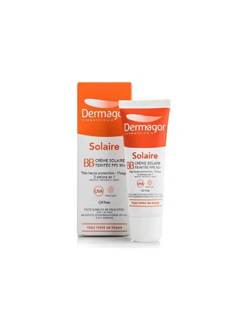 DERMAGOR bb creme solaire clair spf 50+