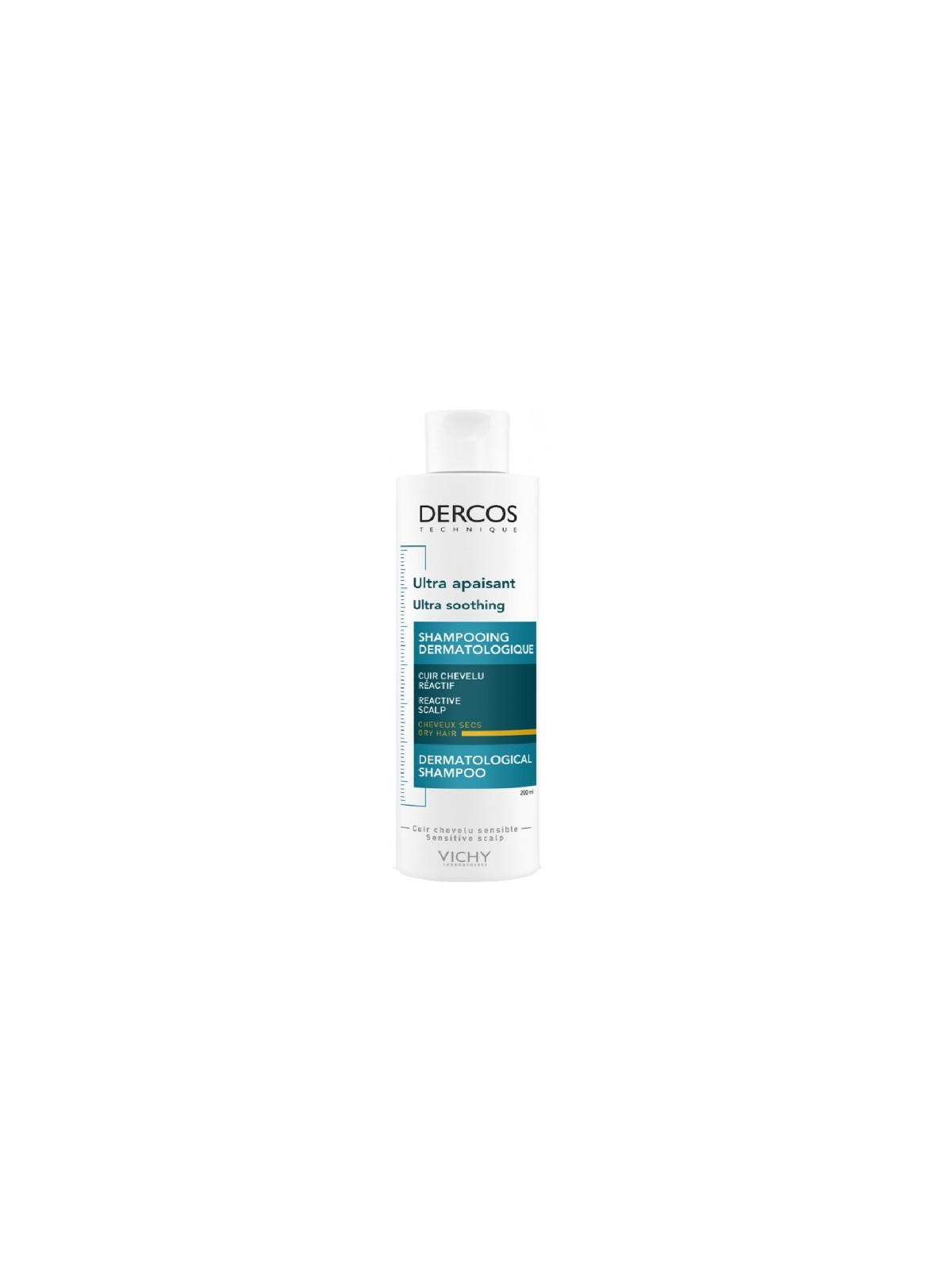 Vichy Dercos Ultra Apaisant Shampoing pour Cheveux Secs 200 ml