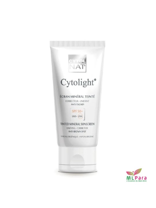 CYTOLNAT Cytolight Ecran Minéral Teinté Anti Taches SPF 50+ 50 ml