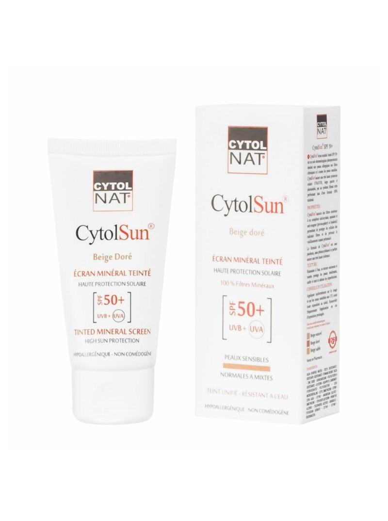 CYTOLNAT Cytolsun Ecran SPF 50+ Teinte Beige Dore