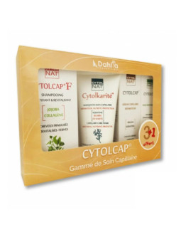CYTOLNAT CYTOLCAP BOX SOINS CAPILLAIRES ( 3 produits + 1 offert )