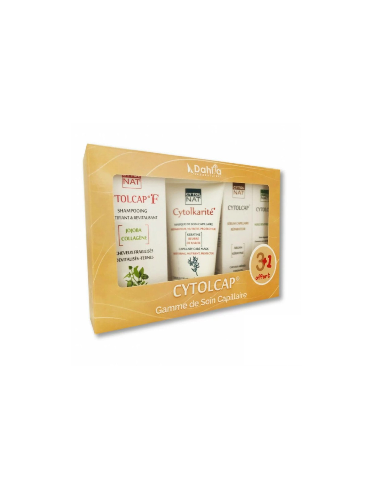 CYTOLNAT CYTOLCAP BOX SOINS CAPILLAIRES ( 3 produits + 1 offert )
