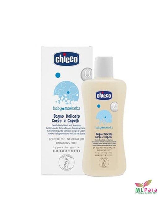 CHICCO SHAMPOING BABY MOMENT 2EN1 200 ML REF/10590