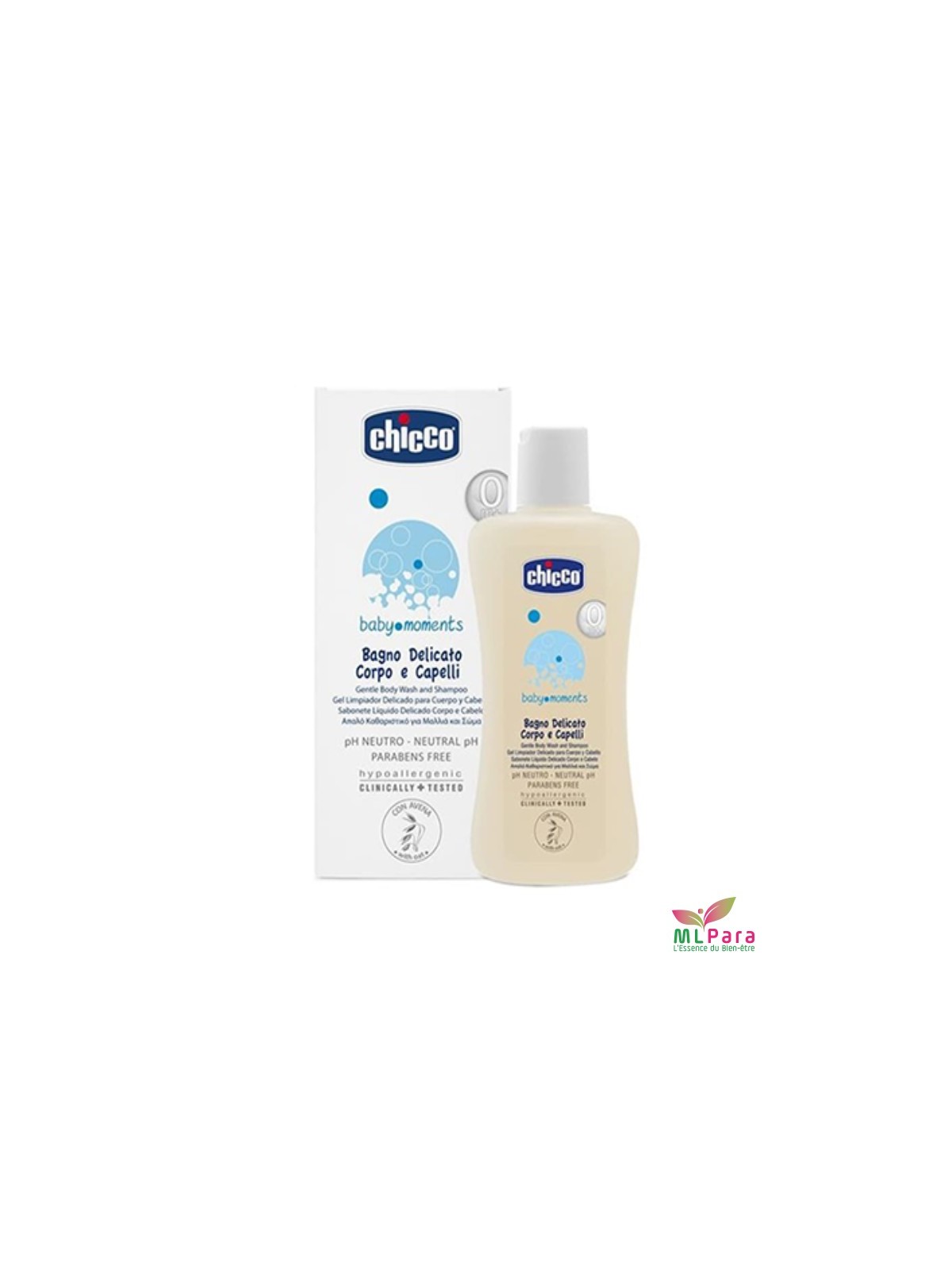 CHICCO SHAMPOING BABY MOMENT 2EN1 200 ML REF/10590