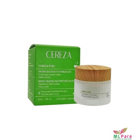 Cereza Pure Crème fluide matifiante hydratante 50ML