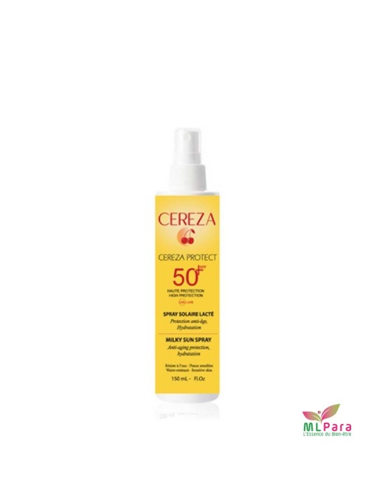 CEREZA  Protect Spray Solaire Lacté 2EN1 SPF50+  150ML