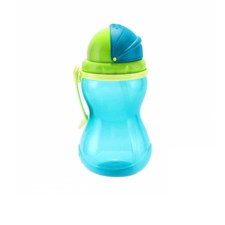 CANPOL BABIES Tasse Sport avec Paille Retractable Bleue - 56/113