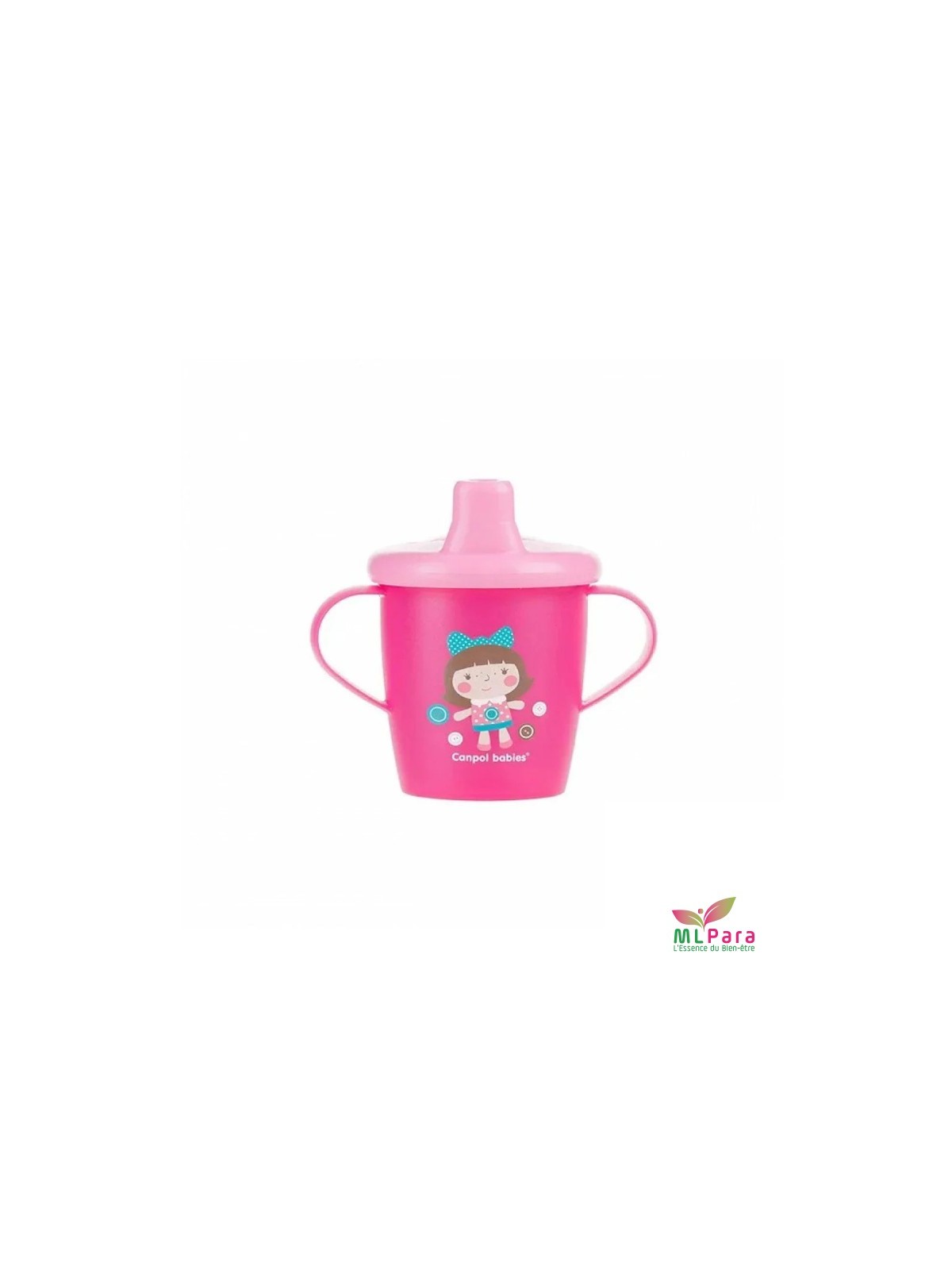 CANPOL BABIES tasse anti deversement toys rose  250 ml ref.31/200