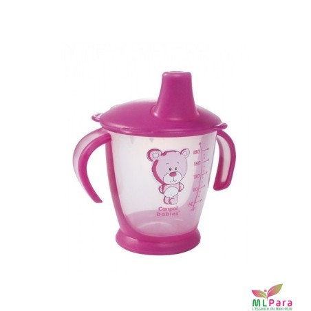 CANPOL BABIES  Tasse à anses antidéversement REF31/500