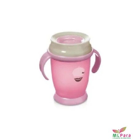 CANPOL BABIES  tasse apprentissage 360°retro pink ref1/583