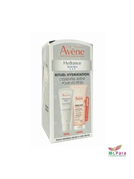 AVENE RITUEL HYDRATATION HYDRANCE RICHE + XERACALM GEL 100ML OFFERT