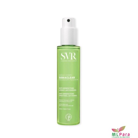 Gel moussant SVR SEBIACLEAR SPRAY CORPS ANTI IMPERFECTIONS 150ML