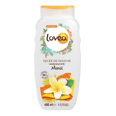 LOVEA GELEE DE DOUCHE MONOI 400 ML