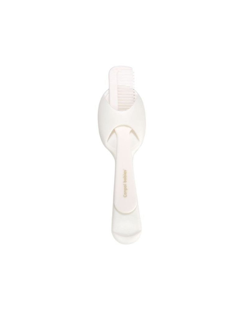 Canpol Babies  brosse+peigne bebe blanc ref 74/027