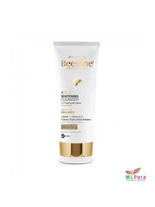 BEESLINE Gel Nettoyant Éclaircissant Visage 4 en1 150ml