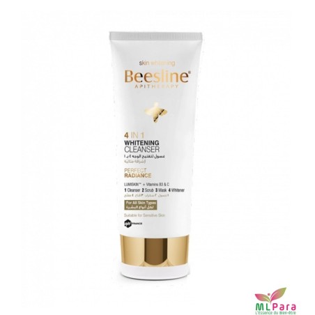 BEESLINE Gel Nettoyant Éclaircissant Visage 4 en1 150ml