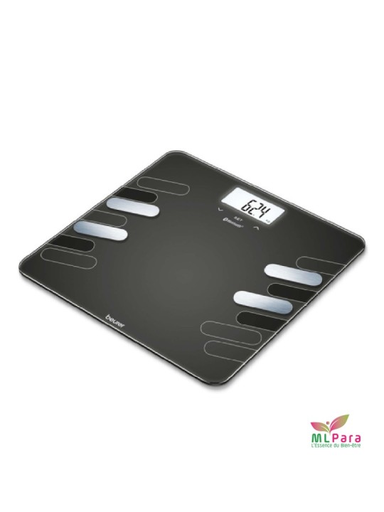 BEURER bf 600 pese personne impedancemetre en verre