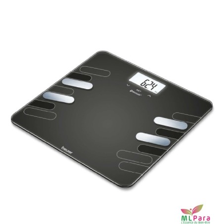 BEURER bf 600 pese personne impedancemetre en verre