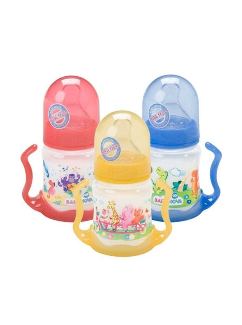BABY NOVA BIBERON LARGE PLASTIQUE+ANCE 150ML