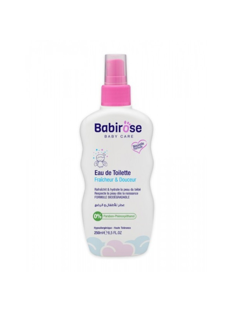 BABIROSE EAU DE TOILETTE ROSE/BLEU 250ML