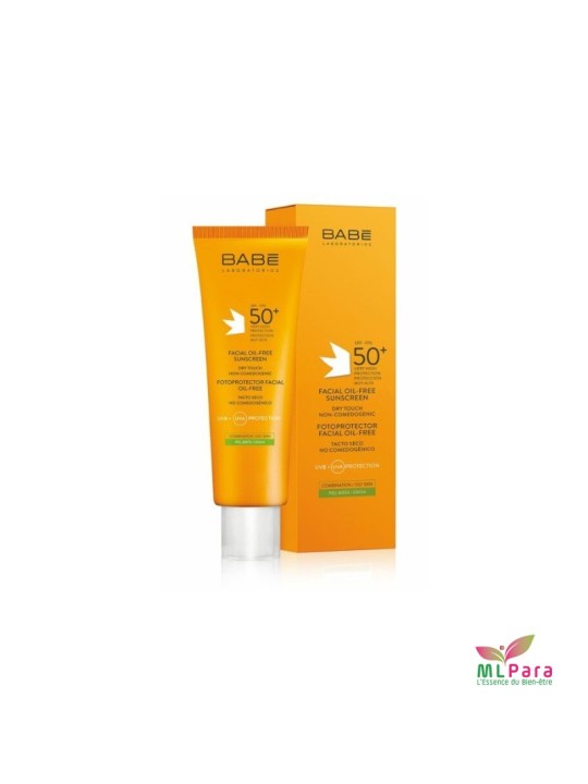 BABE ECRAN SOLAIRE SPF50+ PEAUX.MIXTE/GRAS 50ML