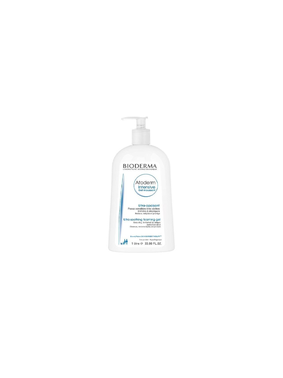 BIODERMA atoderm intensive gel moussant ultra apaisant 1l