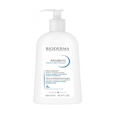 Bioderma Atoderm Intensive Gel Moussant Ultra-Apaisant 500 ml