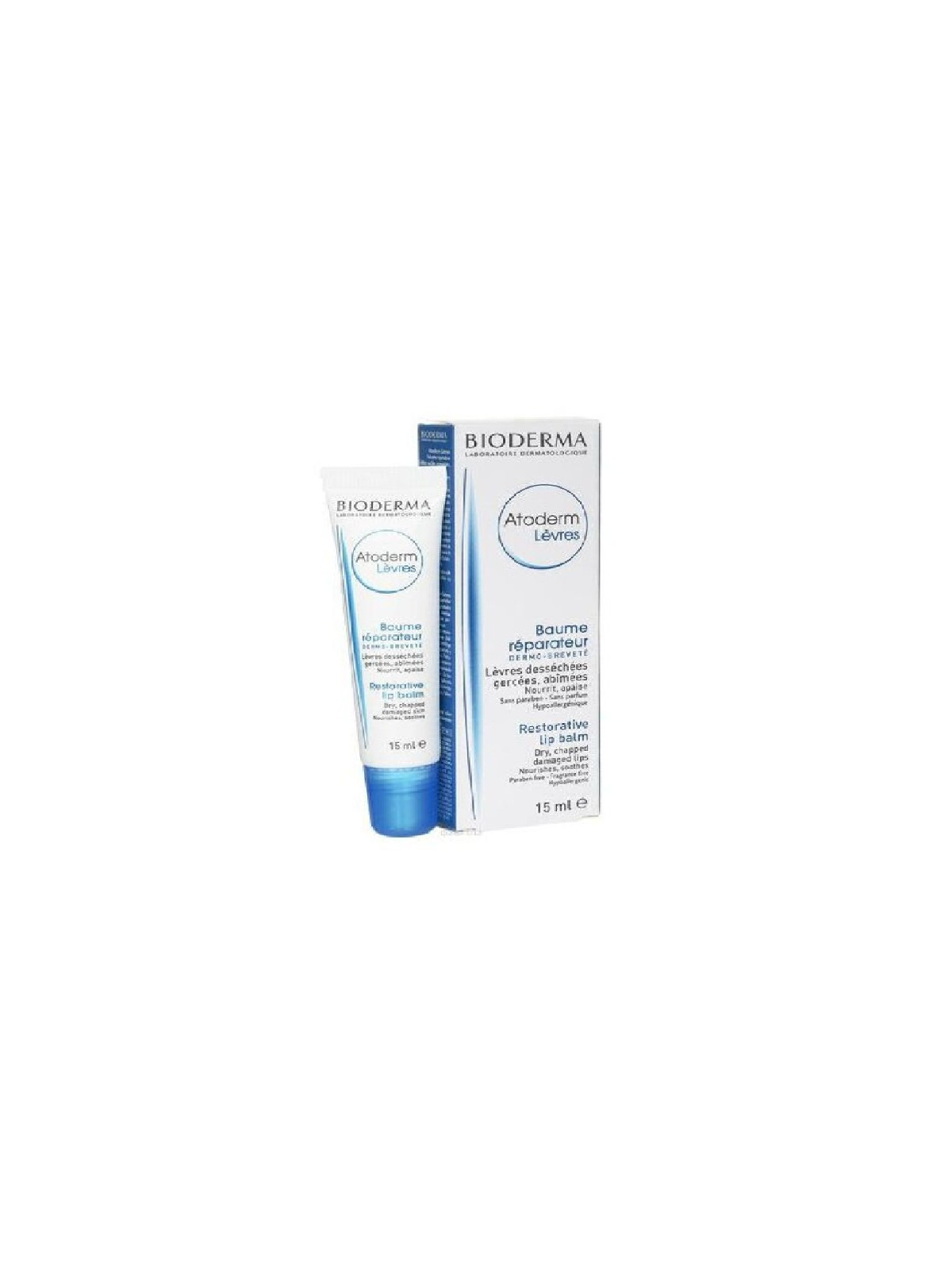 BIODERMA atoderm baume reparateur levres 15ml