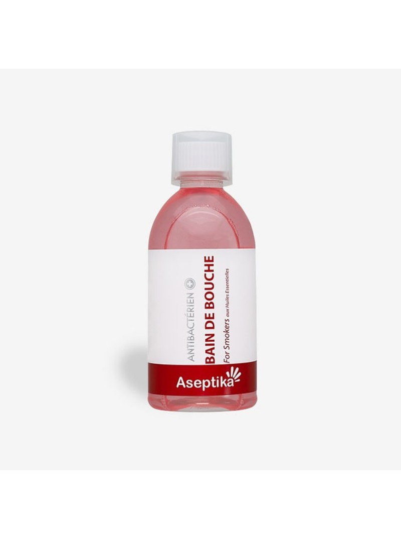 ASEPTIKA BAIN DE BOUCHE FUMEURS (ROUGE) 350 ML