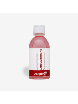 ASEPTIKA BAIN DE BOUCHE FUMEURS (ROUGE) 350 ML