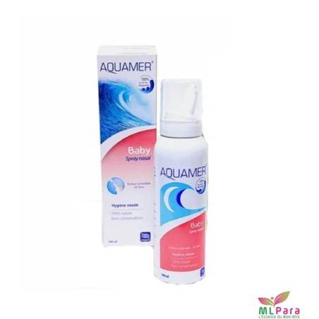 AQUAMER BABY SPRAY NASAL HYPERTONIQUE 100ML