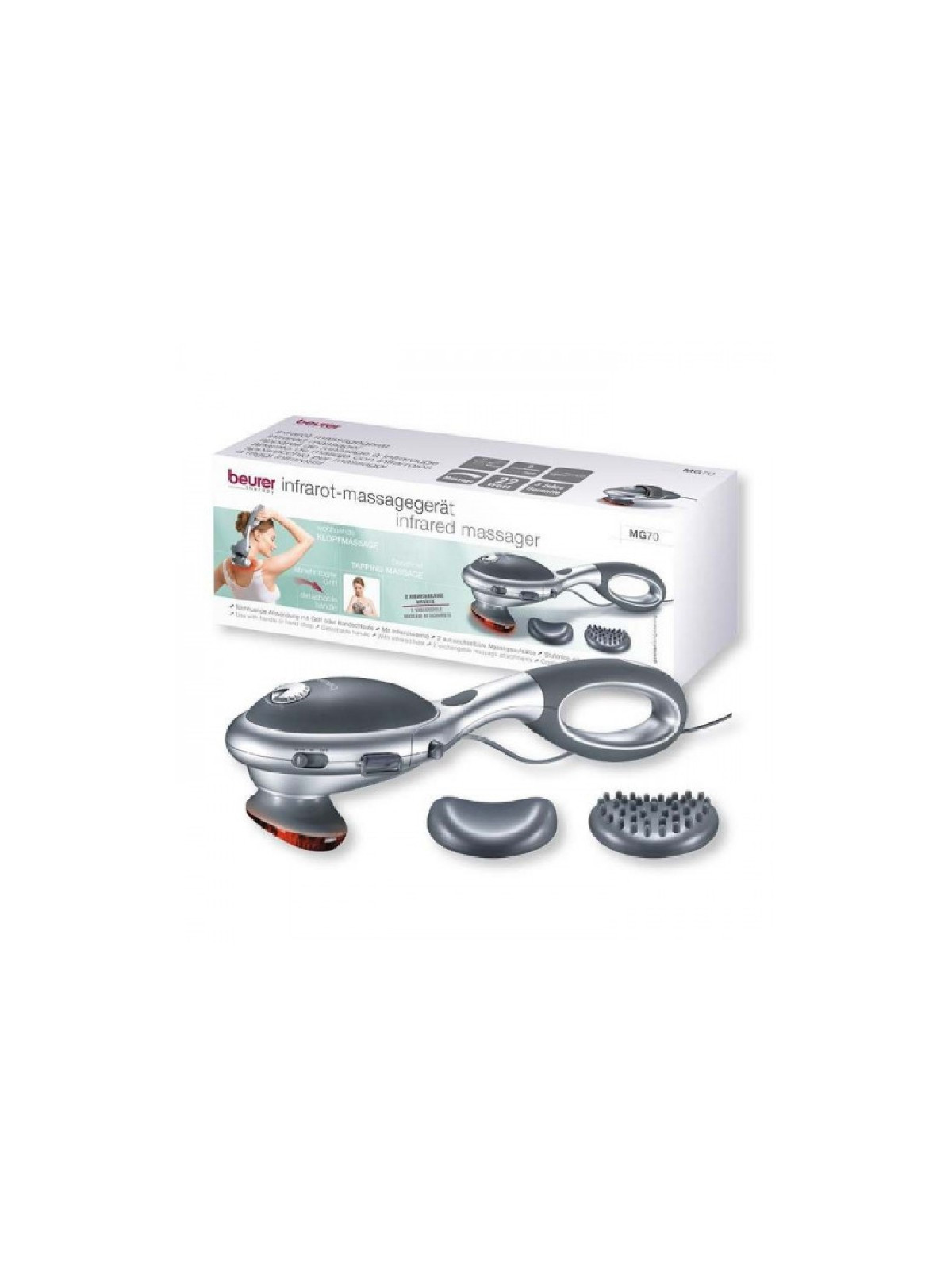 BEURER appaeil de massage a infrarouge mg 70