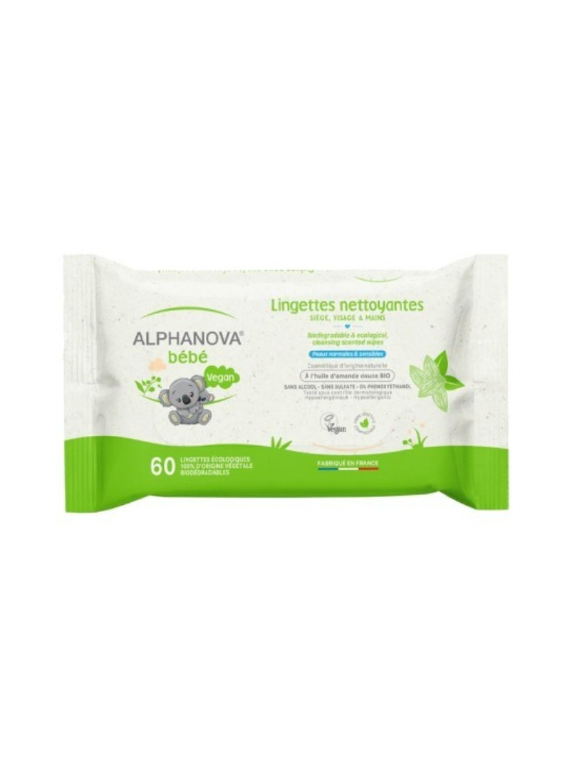 ALPHANOVA LINGETTES BOITES 60
