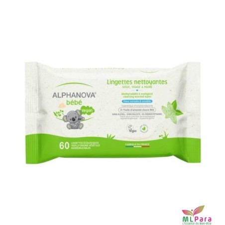 ALPHANOVA LINGETTES BOITES 60