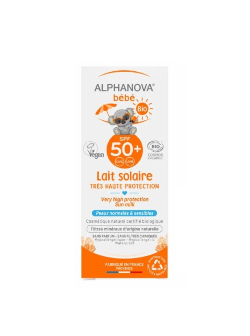 ALPHANOVA LAIT SOLAIRE SPF+ 50GR