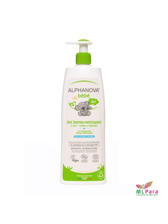 ALPHANOVA DERMO-NETTOYANT 2EN1 500 ML