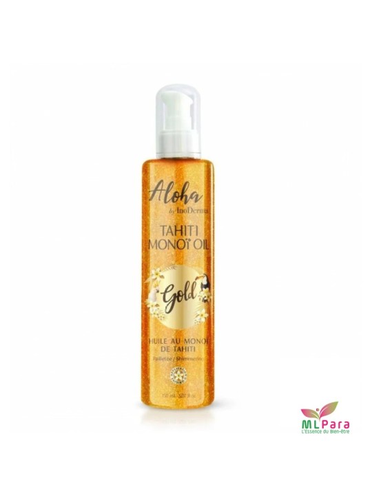 ALOHA  HUILE DE MONOI PAILLETEE GOLD 150 ML