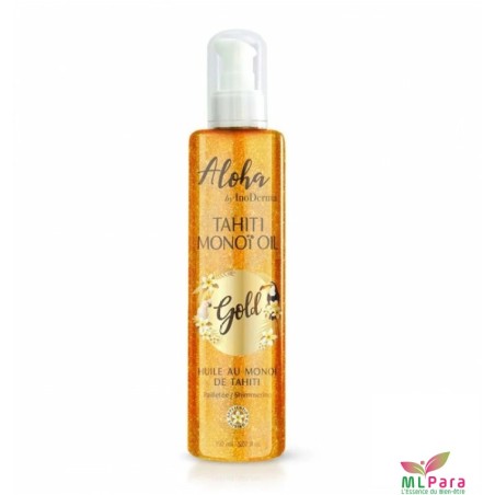 ALOHA  HUILE DE MONOI PAILLETEE GOLD 150 ML