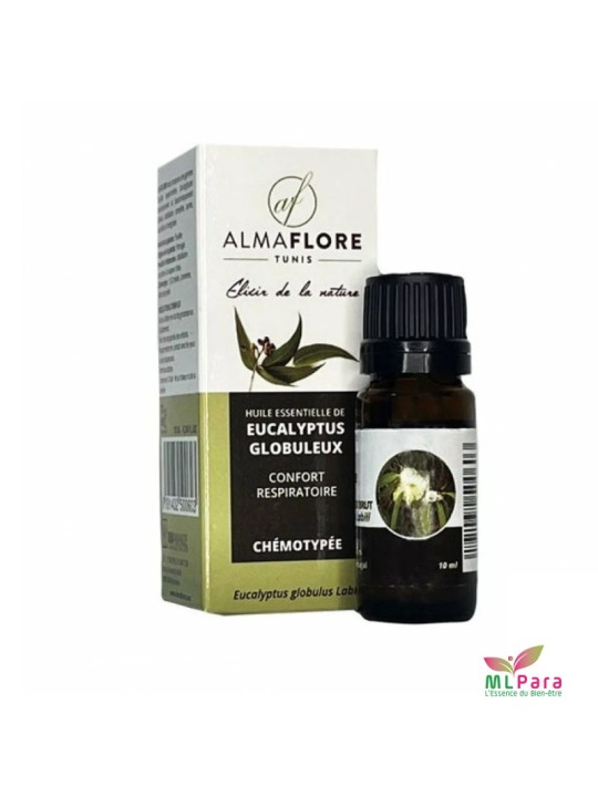ALMAFLORE HUILE ESSENTIELLE D'EUCALYPTUS GLOBULEUX 10 ML