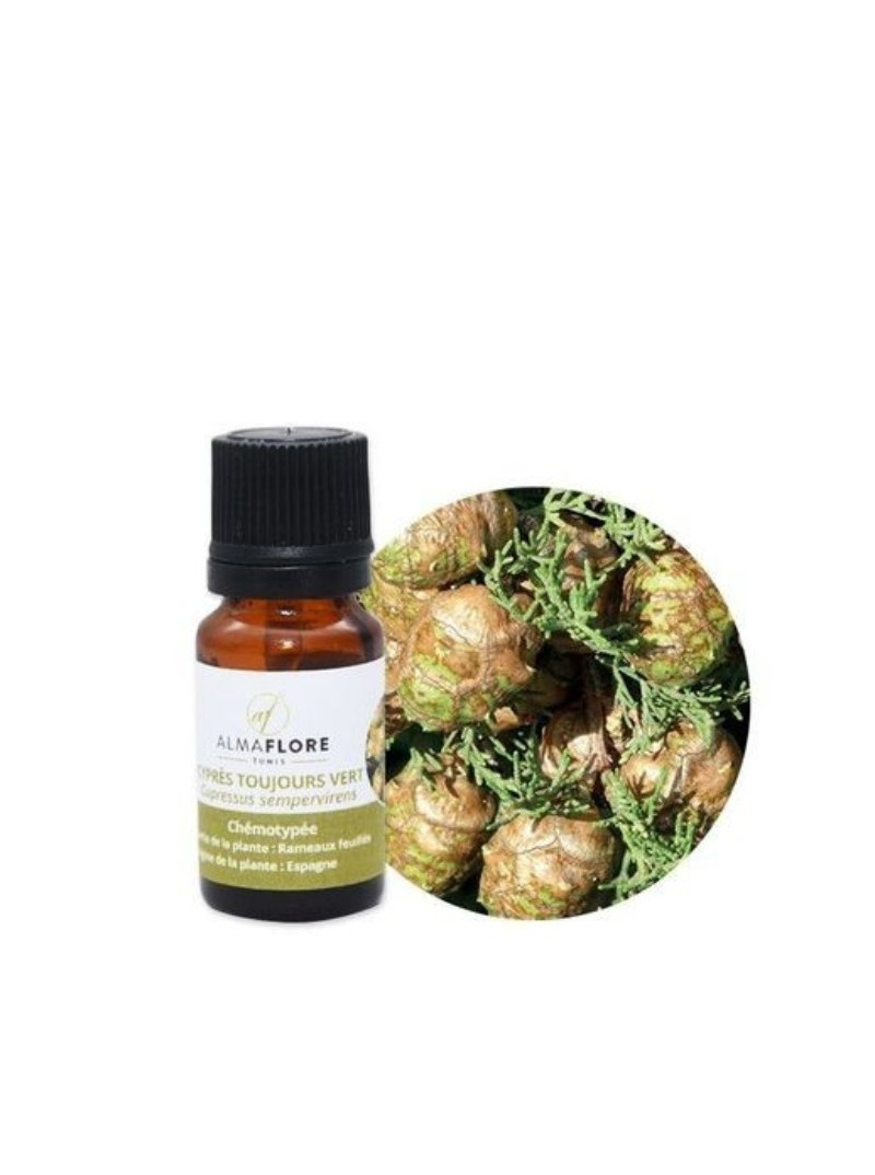 ALMAFLORE HUILE ESSENTIELLE DE CYPRES TOUJOURS VERT