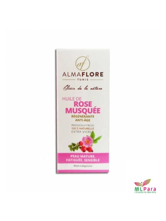 ALMAFLORE HUILE DE ROSE DE MUSQUEE 10 ML