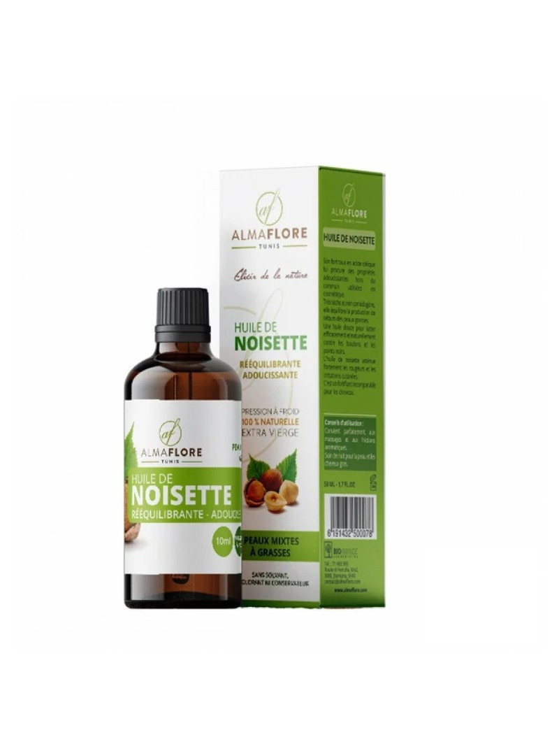 ALMAFLORE HUILE DE NOISETTE 50 ML