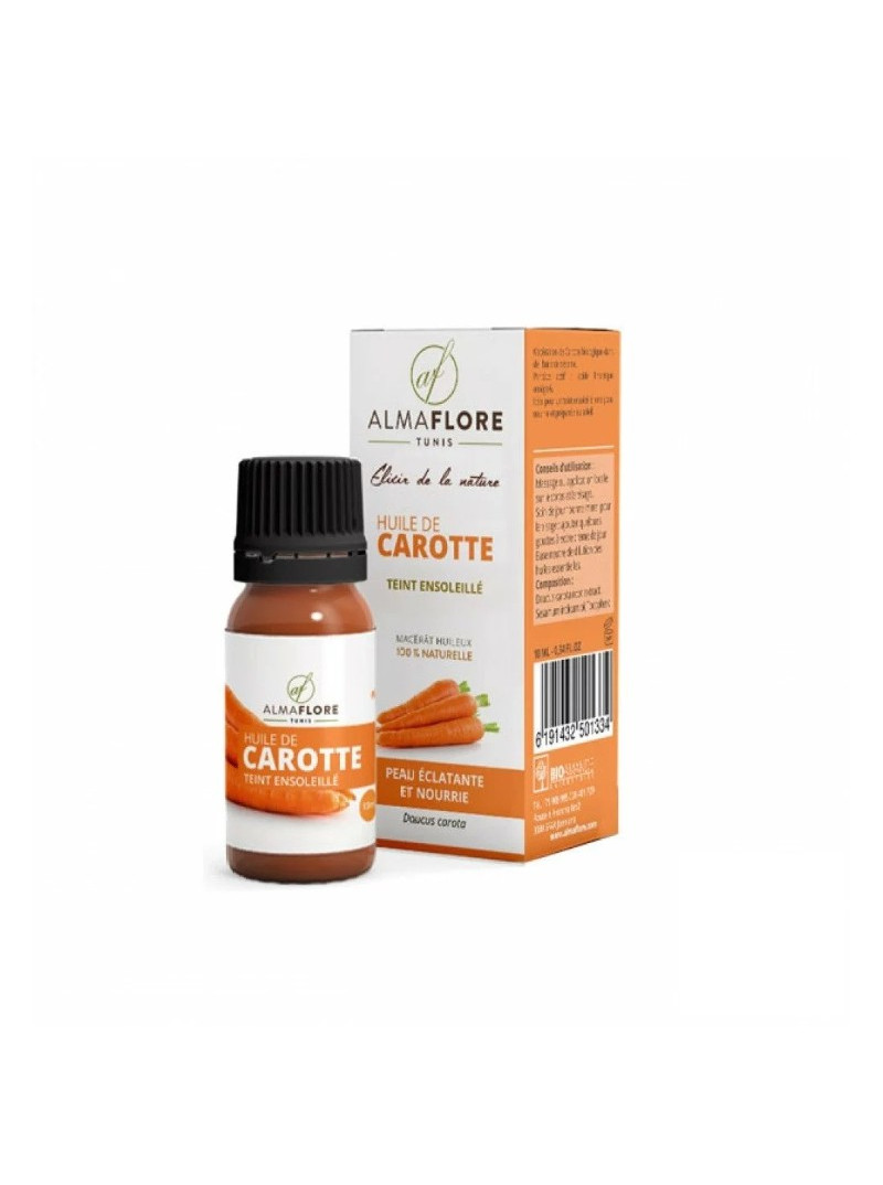 ALMAFLORE HUILE DE CAROTTE 10 ML