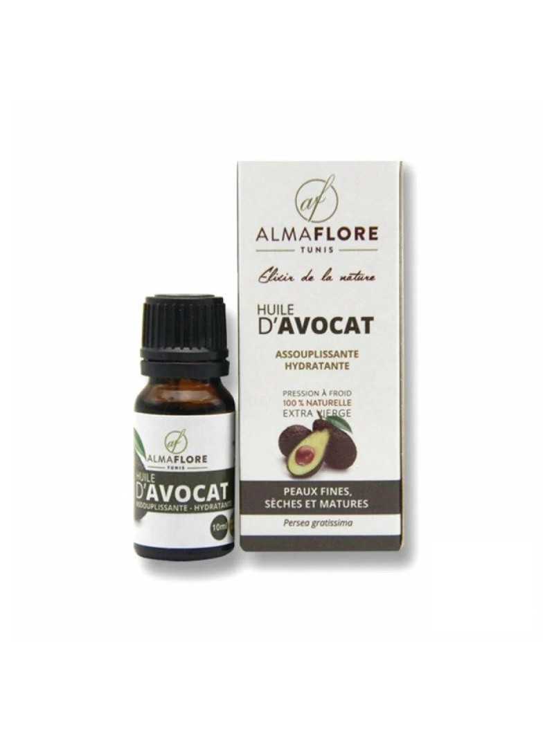 ALMAFLORE HUILE D'AVOCAT 10 ML