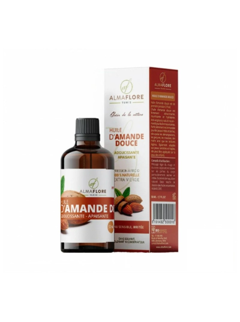 ALMAFLORE HUILE D'AMANDE DOUCE 50 ML