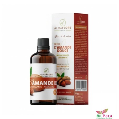ALMAFLORE HUILE D'AMANDE DOUCE 50 ML
