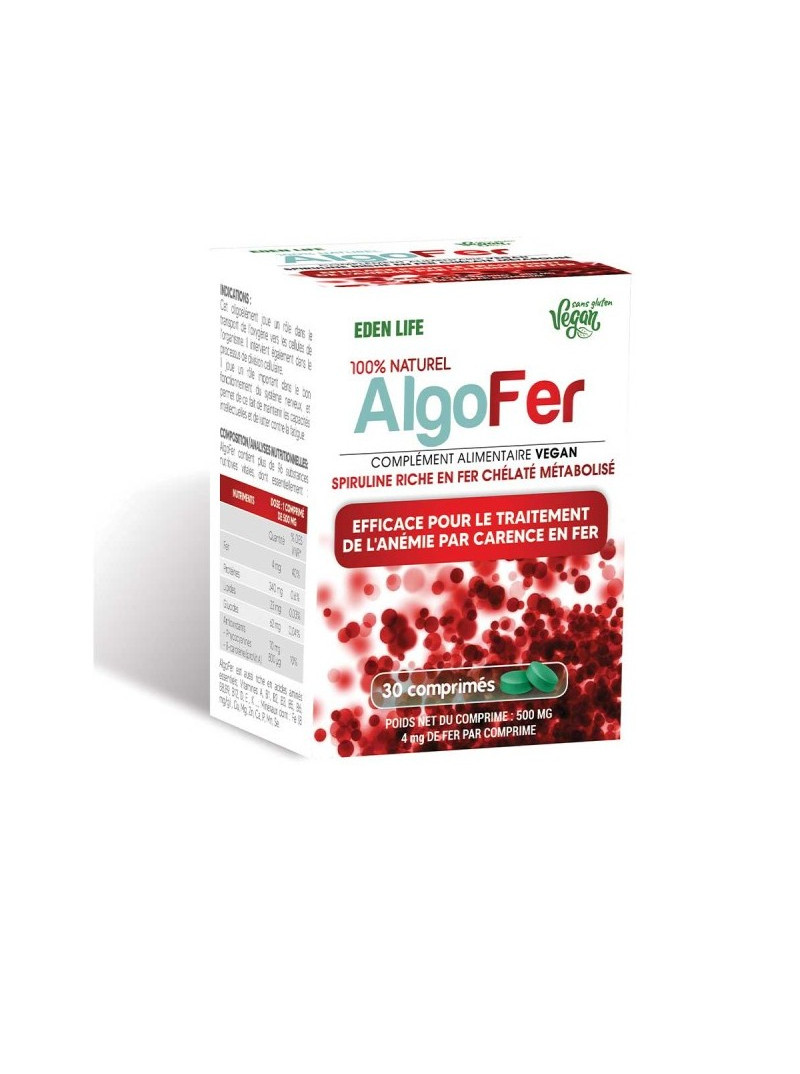 ALGOFER BT/30 COMPRIMES